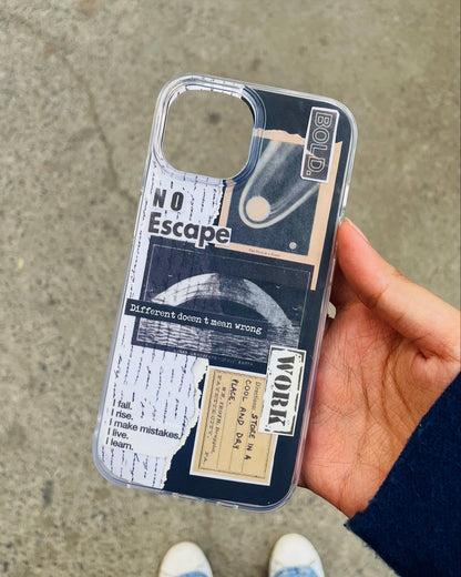 Black and white Phonecase