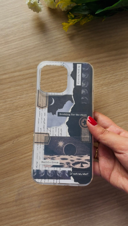Black and white Phonecase