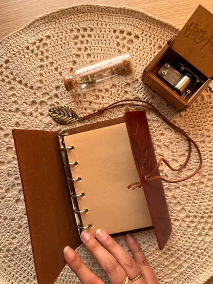 Pocket Leather diary