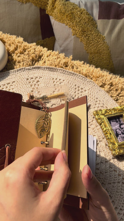 Pocket Leather diary
